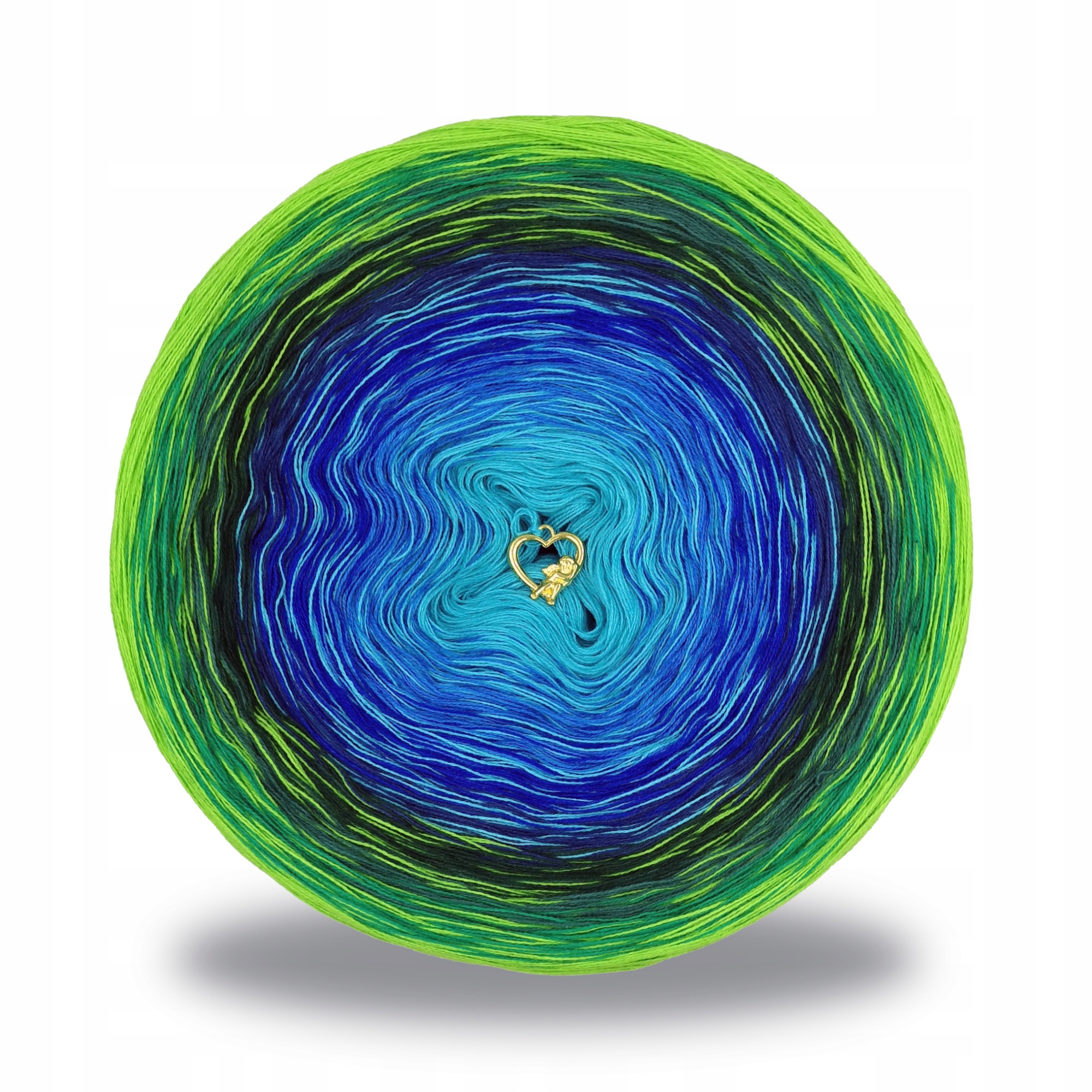 Příze bavlna akryl motůrek 4 nitě Dvousvět ombre DVOJSVĚT10 1900m