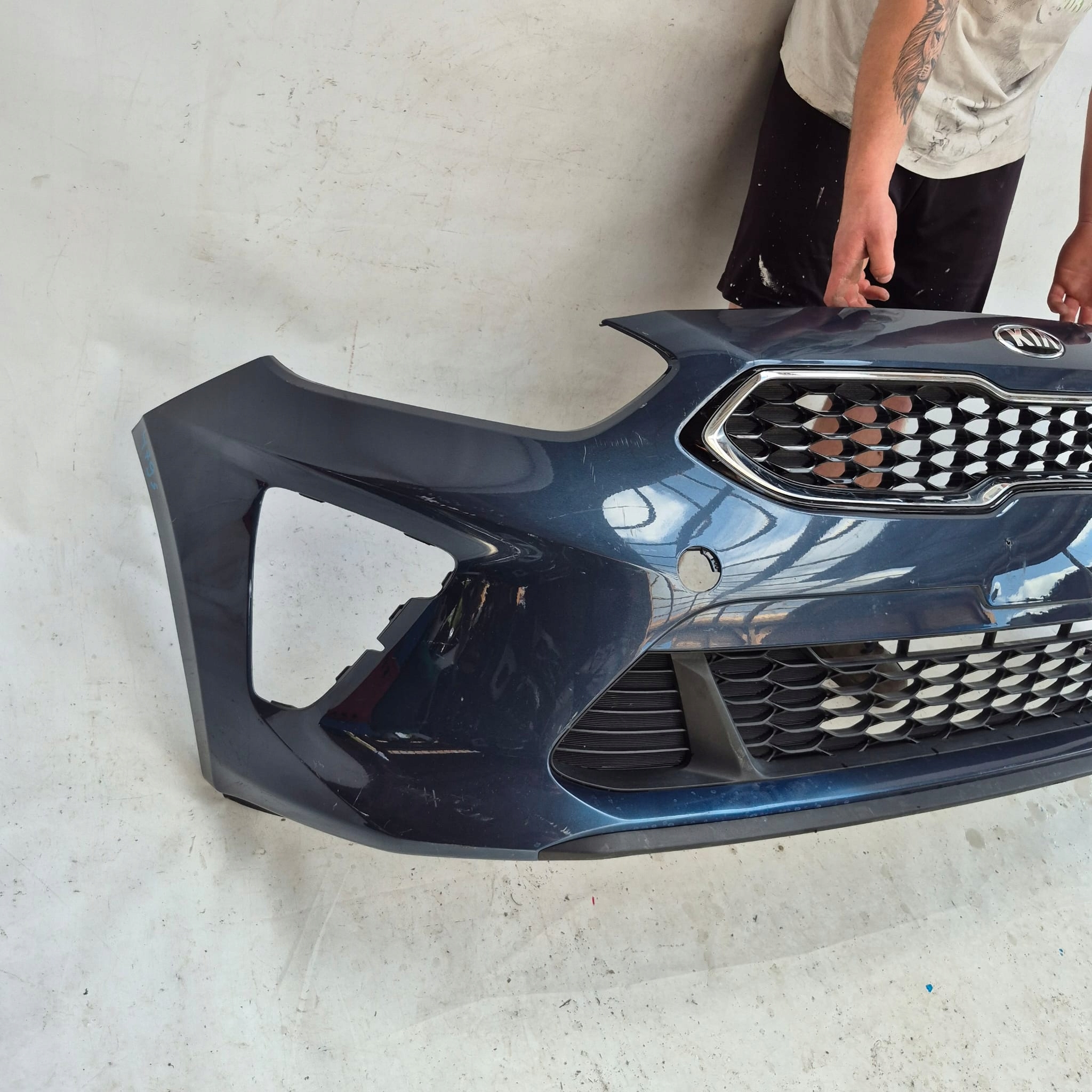 KIA CEED III 3 18-21 bumper front front grill without DZIUR 86511-J7000