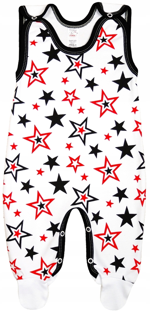 ŚPIOCHY Śpioszki ROZPINANE 5 PAK DZ 80 KLEKLE Rękaw bez rękawów