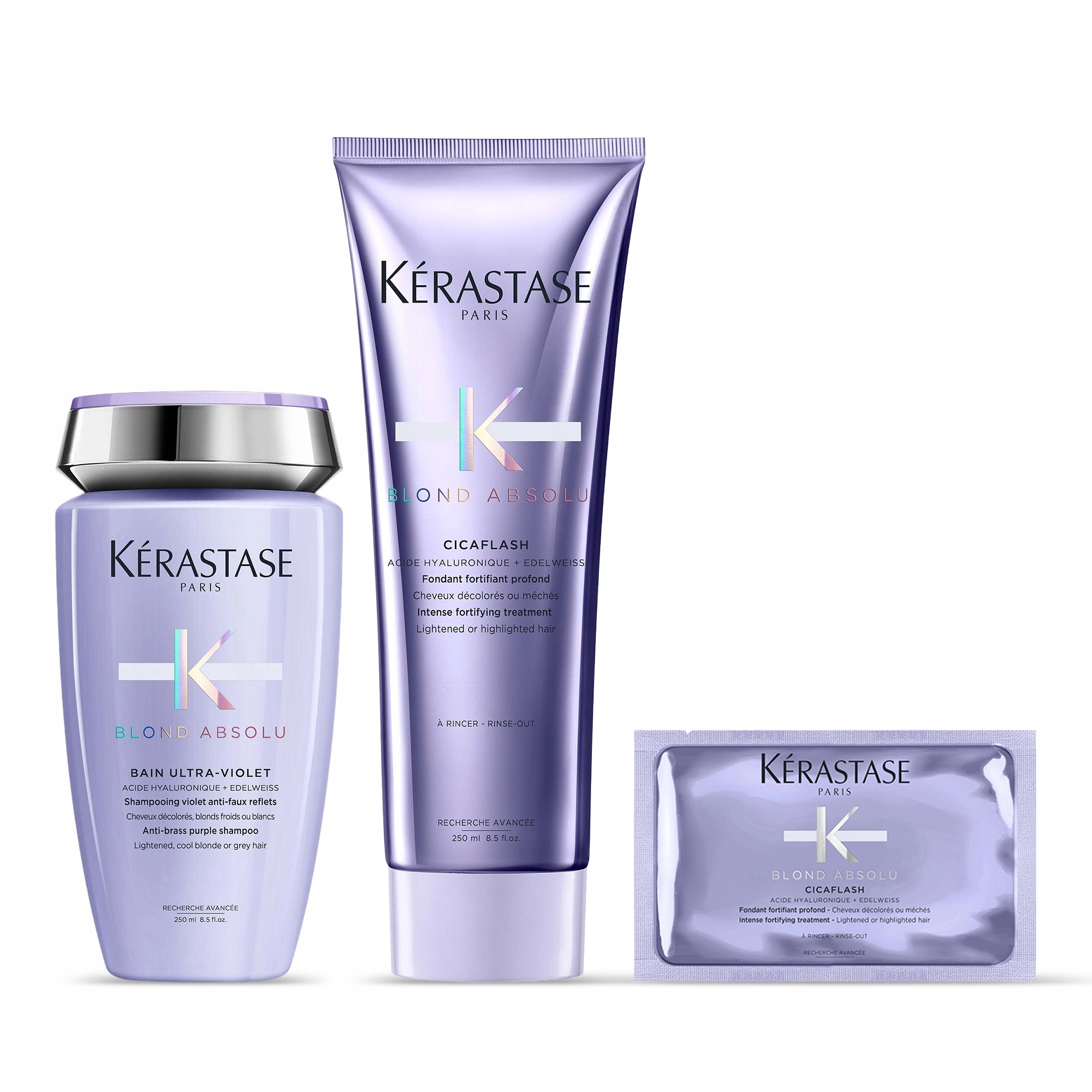 Kérastase Blond Absolu Zestaw Szampon i Odżywka Do Włosów Blond