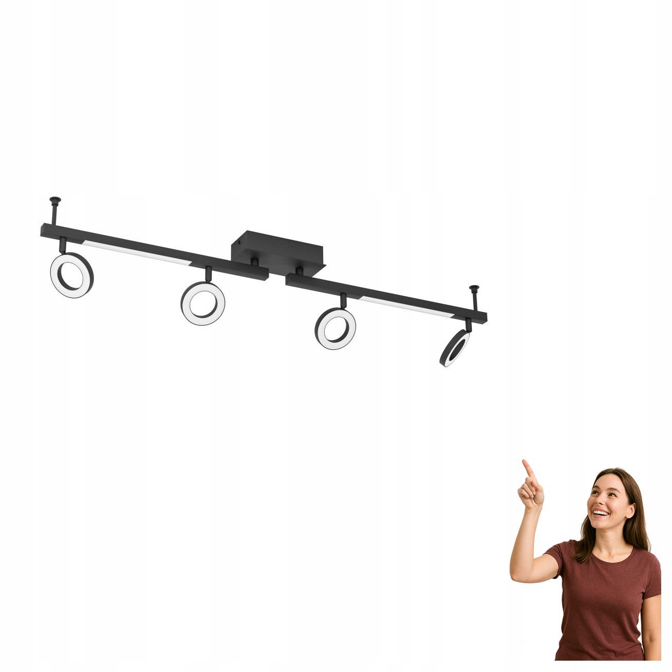 Lampa reflektor spot Led 4x3,2W/2x3,3W Cardillio 2 900516 Eglo