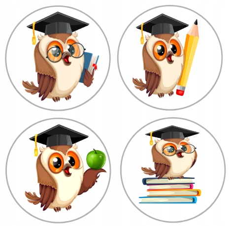 

Naklejki Motywacyjne Edukacyjne Nagrody FI40 24SZT