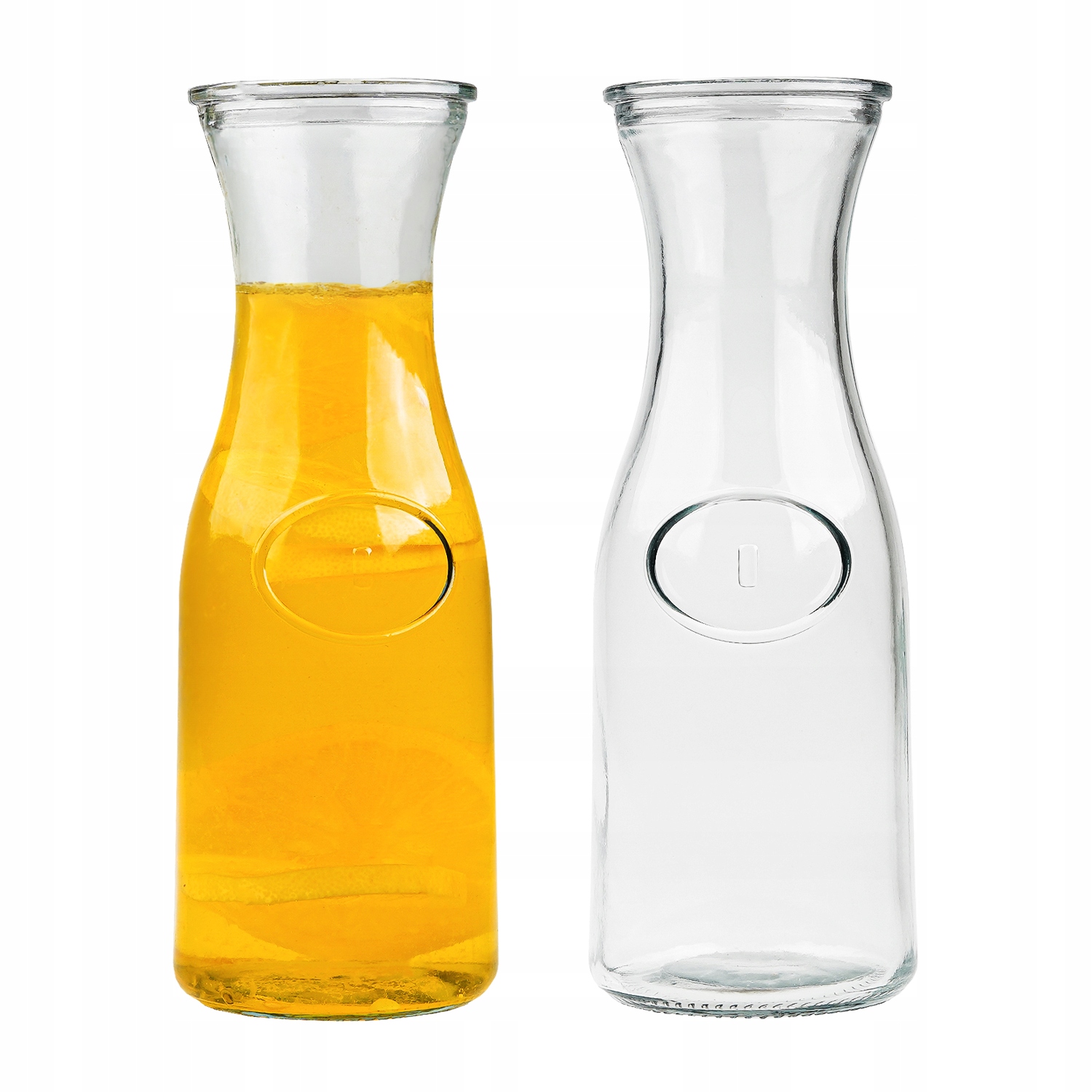 KARAFKA NA WODĘ LEMONIADĘ NAPOJE SOKI WINO NALEWKI DZBANEK SZKLANY 750 ML