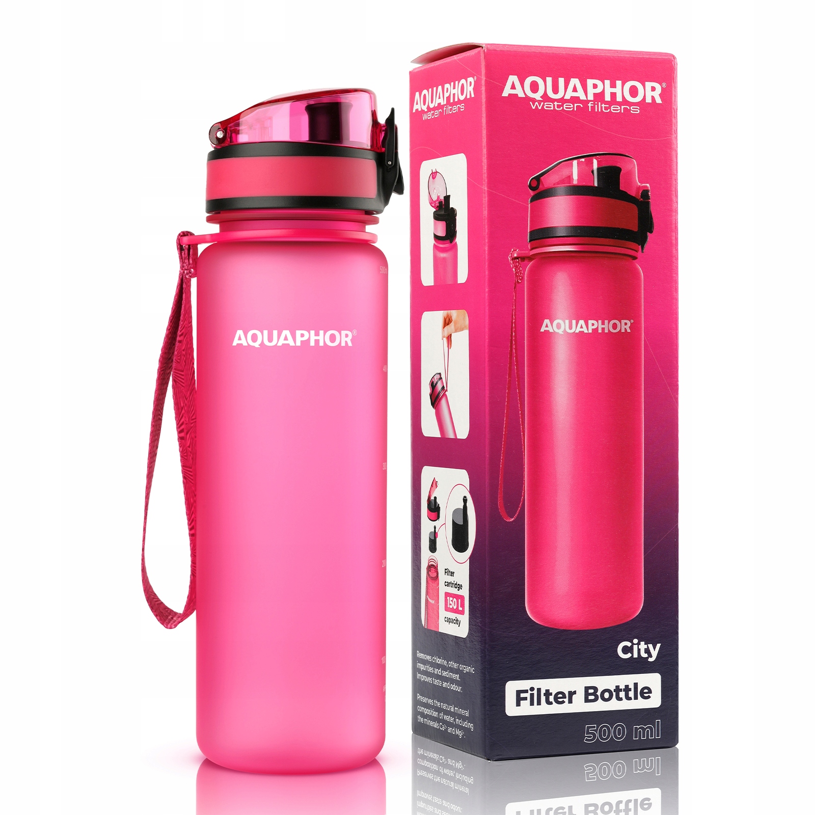 

Butelka filtrująca bidon z filtrem Aquaphor 0.5 l