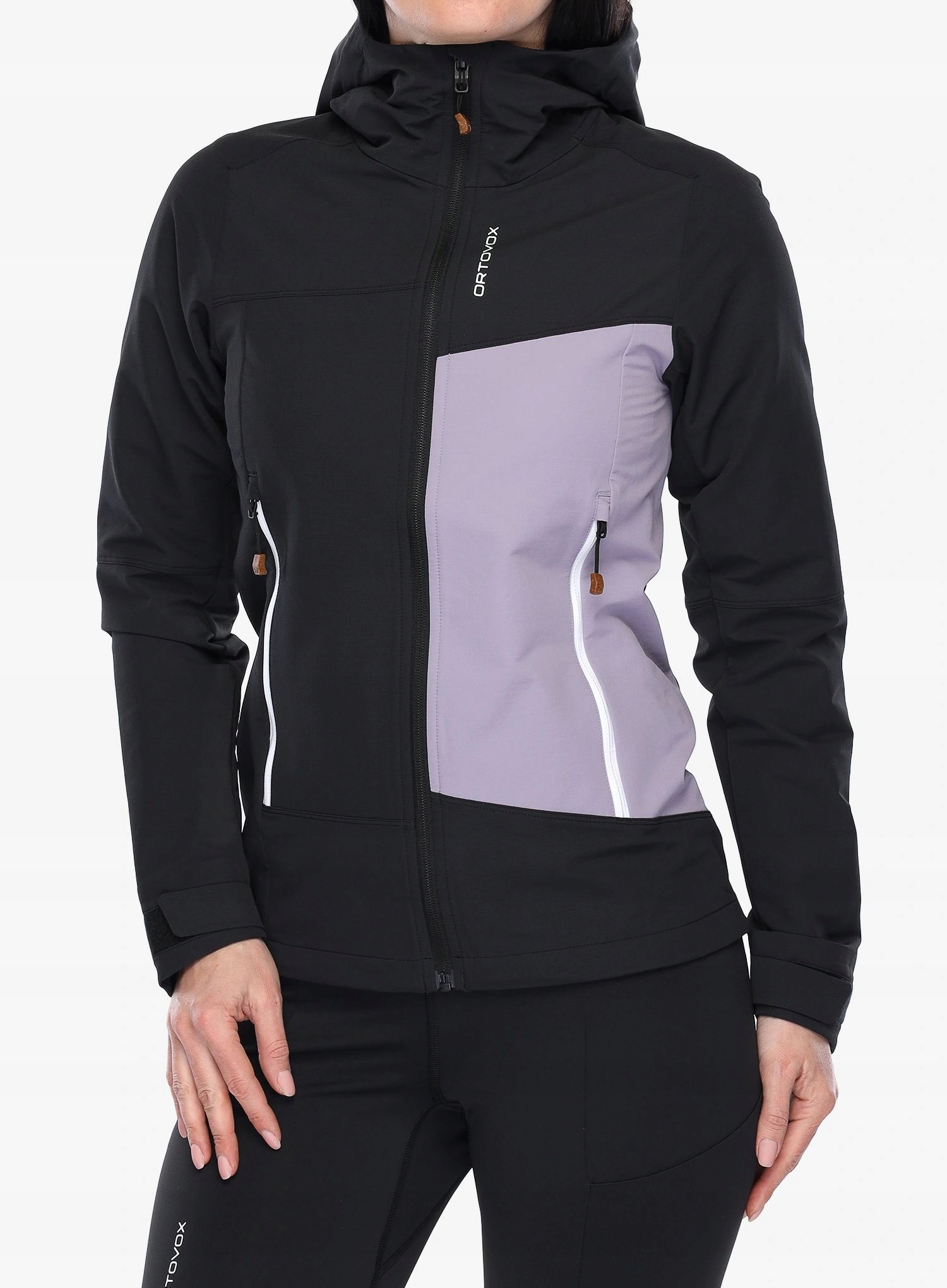 Dámská softshellová bunda Ortovox Seceda Softshell Jacket černá raven M