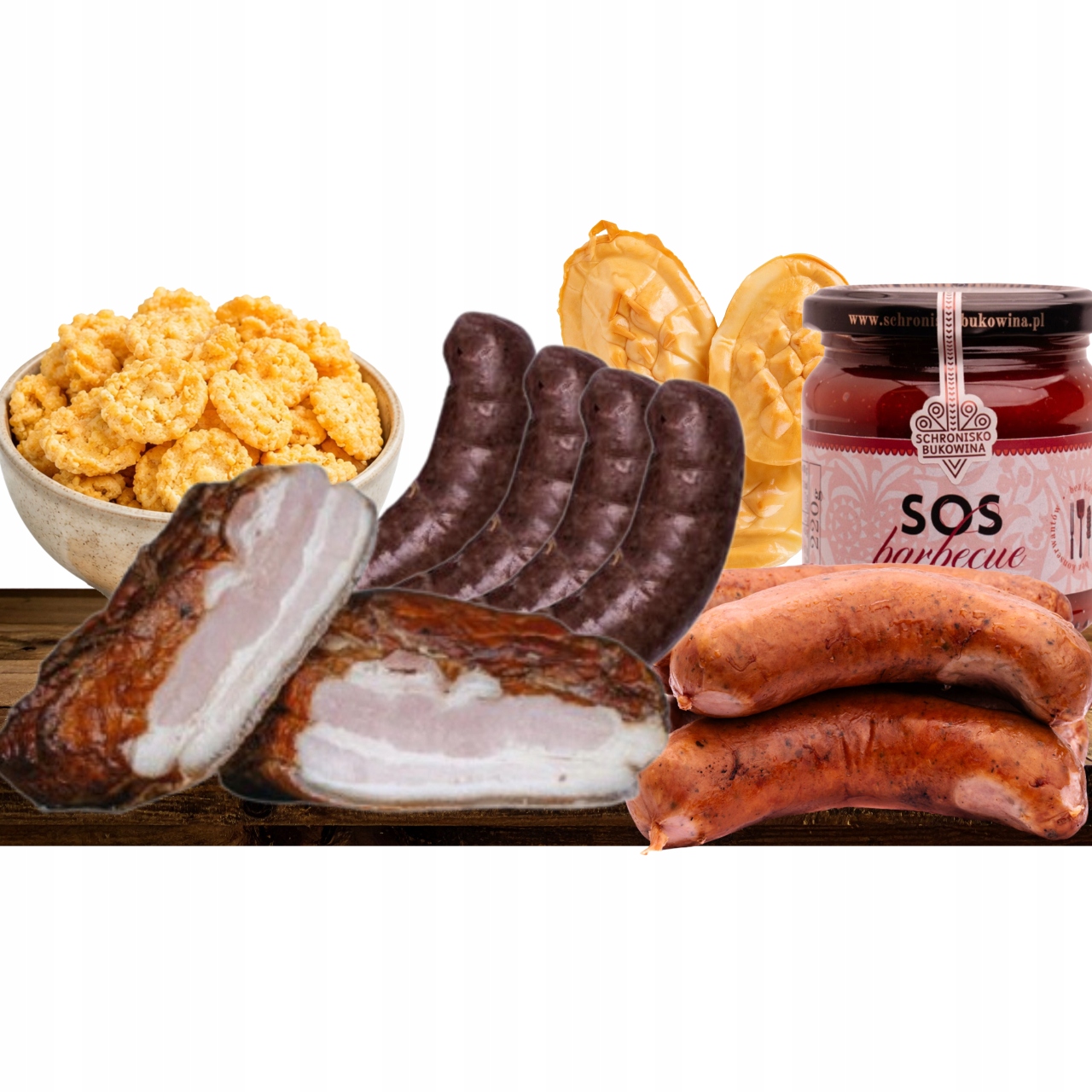 Bukowiański Grill Master Set (Maso, sýry a kouřové Bbq)