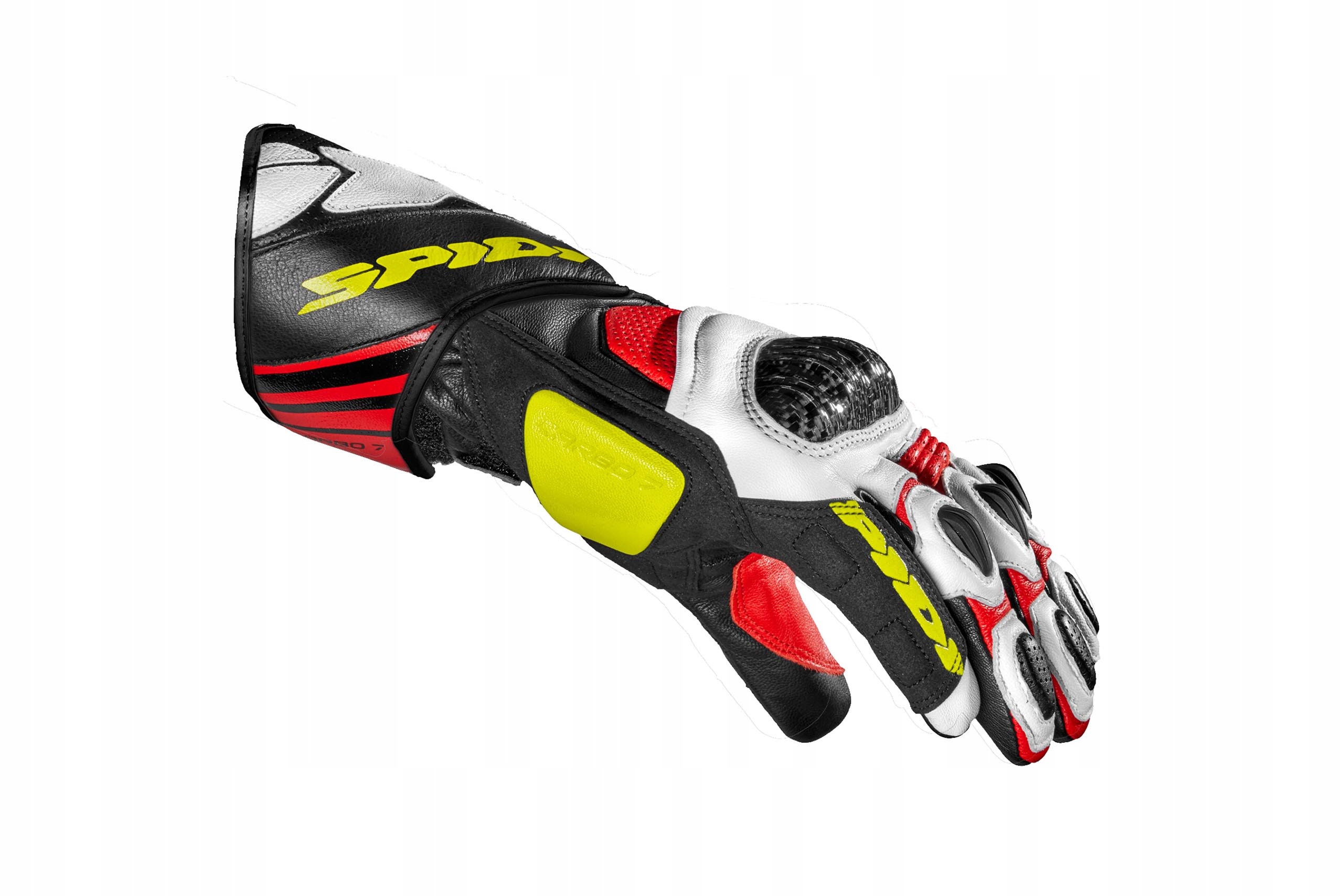 Rękawice Spidi Carbo 7 czerwone-fluo M Producent Spidi