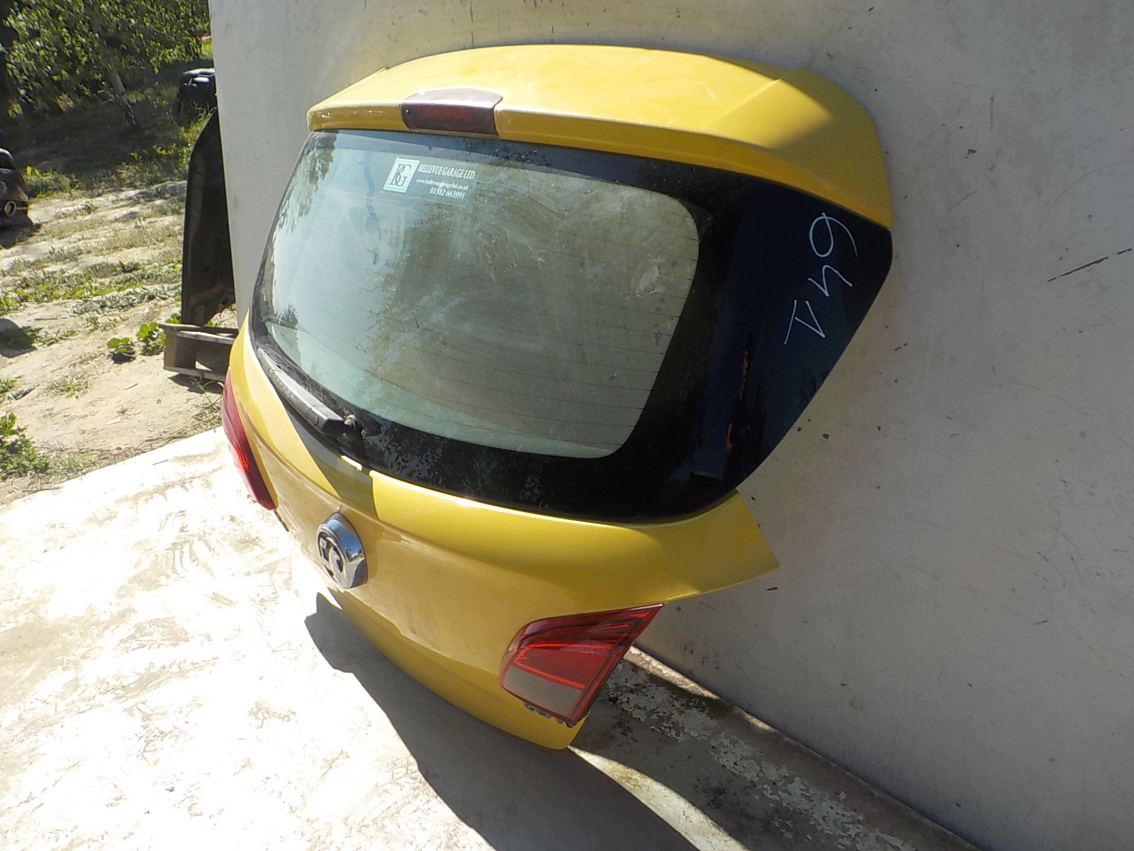 641 OPEL CORSA E 5D boot door rear