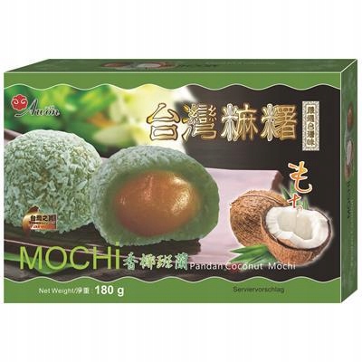 

Ciastka Mochi kokosowo-pandamowe 180g