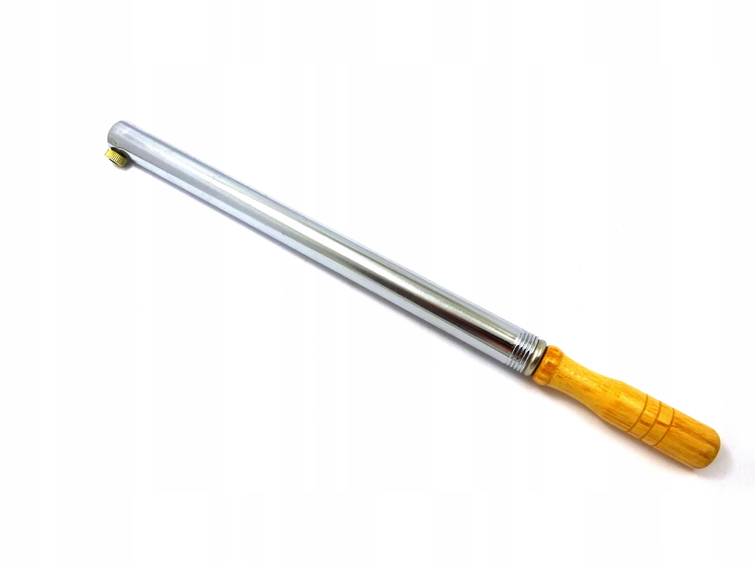 POMPKA ROWEROWA D/V METALOWA Z DREWNIANĄ RĄCZKĄ