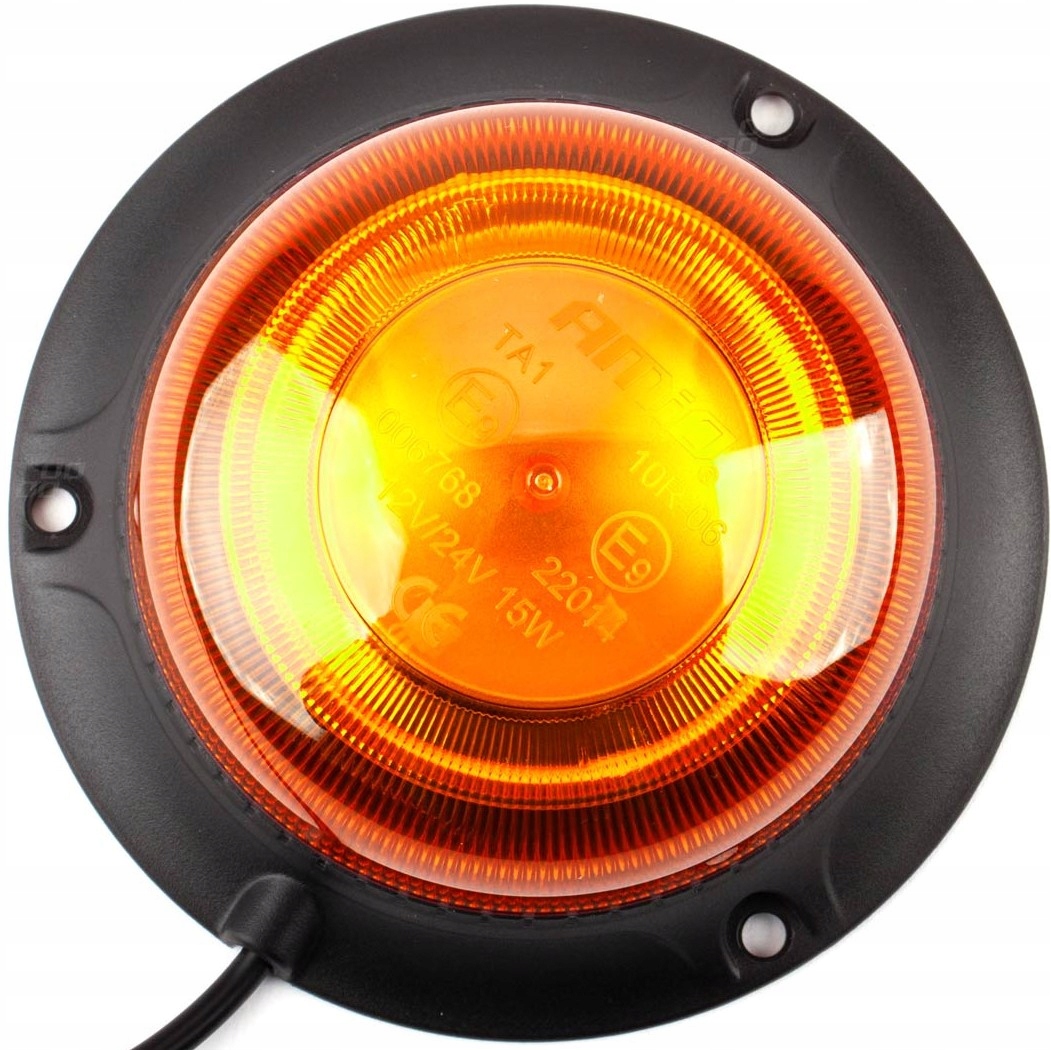 LAMPA OSTRZEGAWCZA MAGNETYCZNA KOGUT 18xLED 12-24V Wersja Europejska