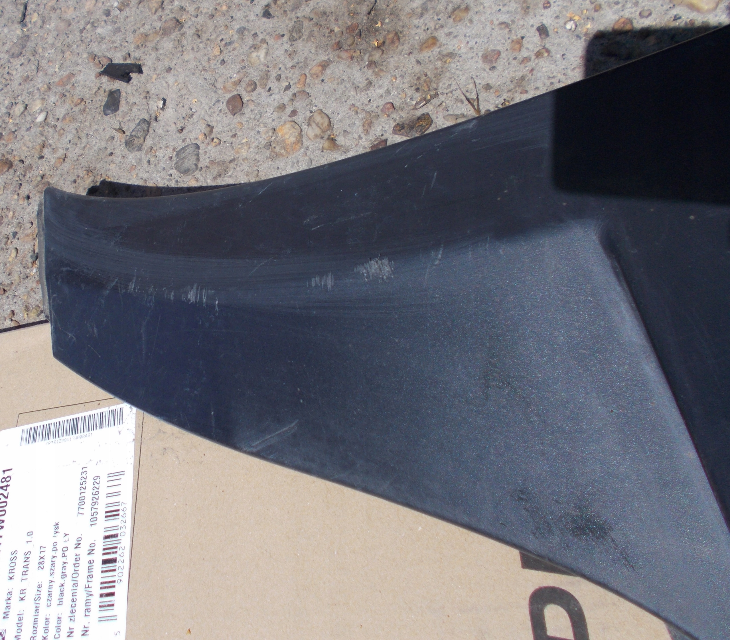 BMW X3 E83 3.0D 08R moulding threshold left 3330865
