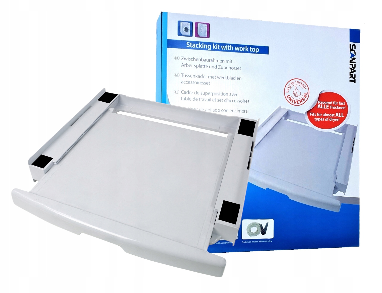 ŁĄCZNIK PRALKI SUSZARKI Z PÓŁKĄ DO ELECTROLUX AEG