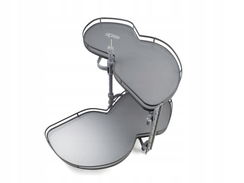 CARGO CORNER MAGIC NERKA 800 MM Z DOCIĄGIEM i HAMULCEM ANTRACYT AMIX ACCESS Wysokość maksymalna 74 cm