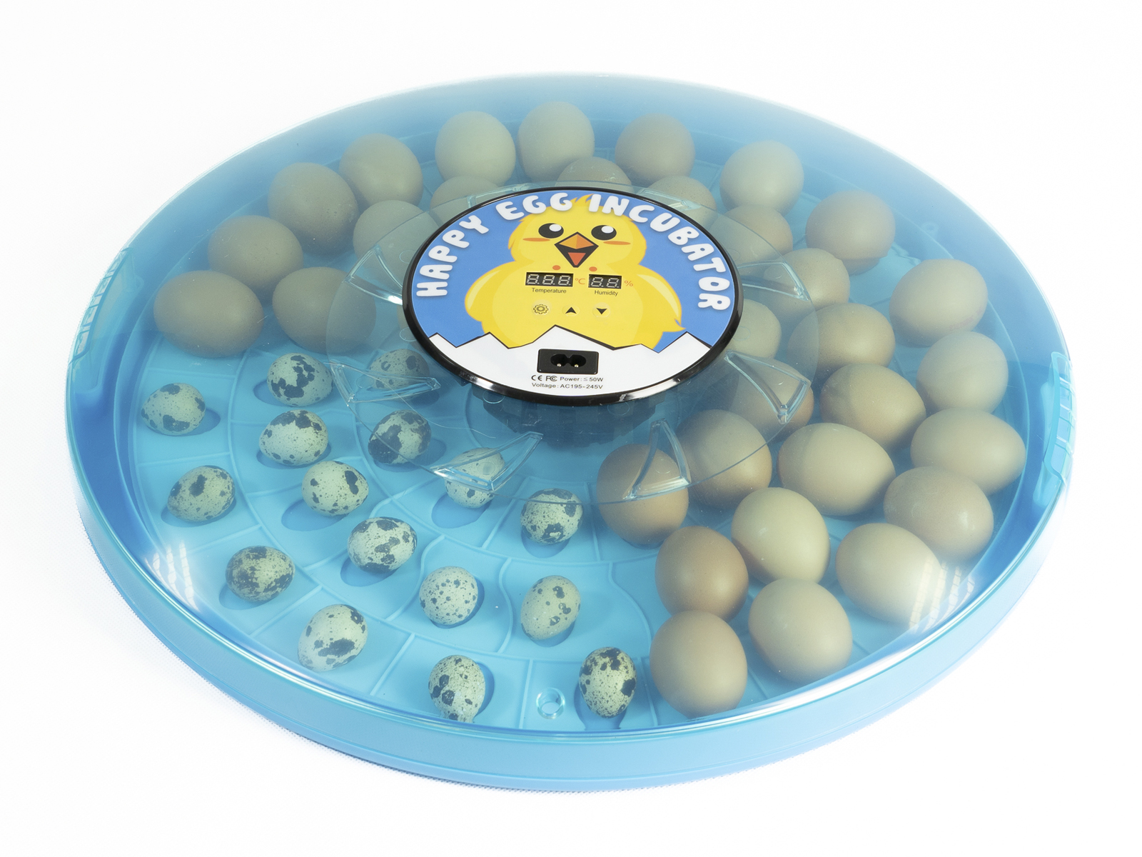 INKUBATOR AUTOMAT HAPPY H52 do 52 jaj UNIWERSALNY Marka Happy