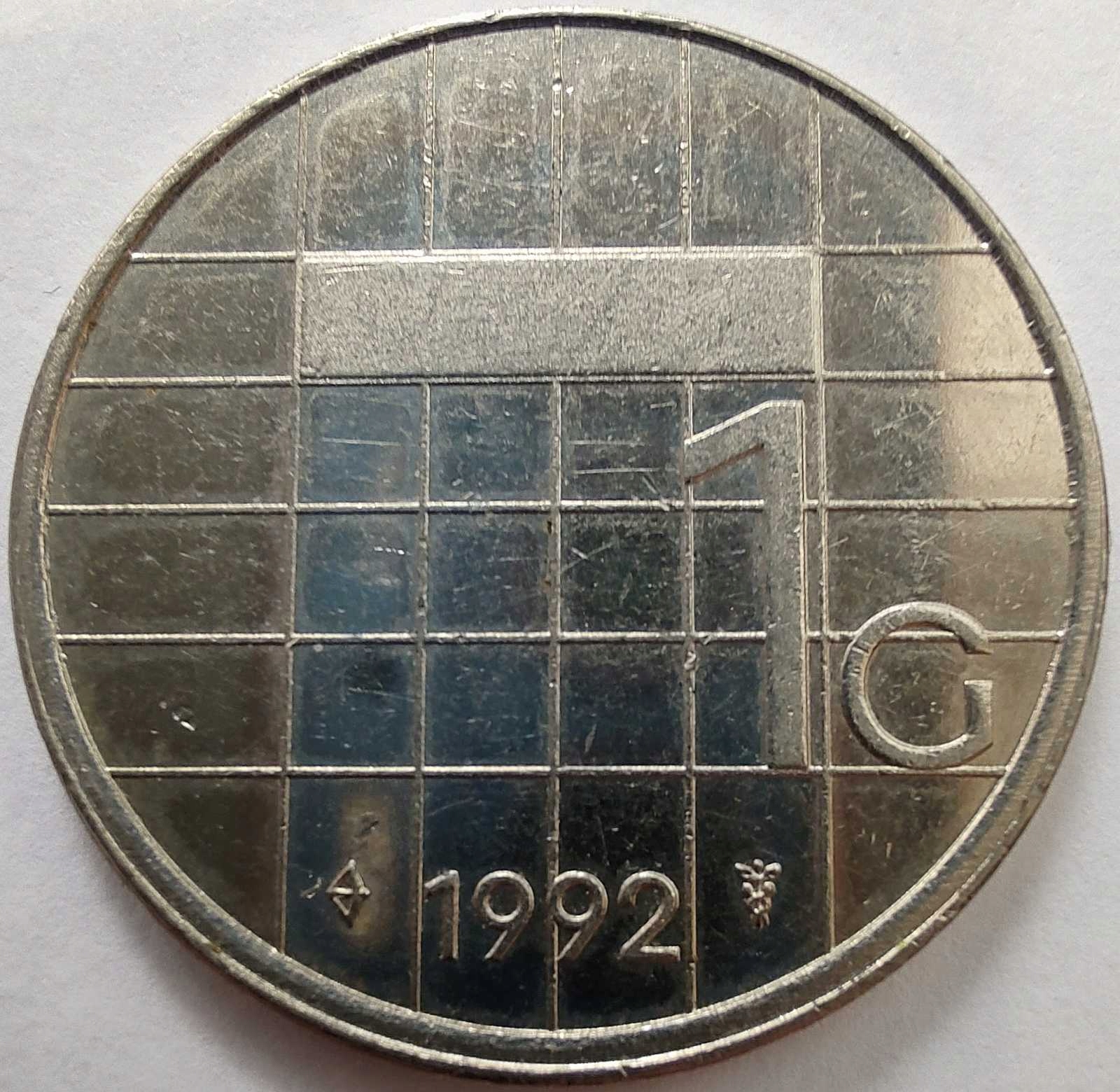 1667 - Holandia 1 gulden, 1992