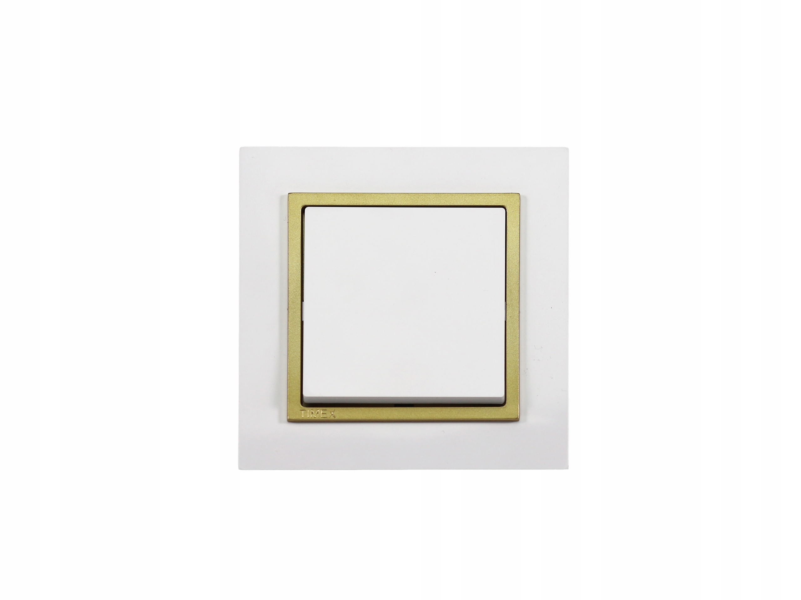 

Magic złoto łącznik wyłącznik pojedynczy Biały