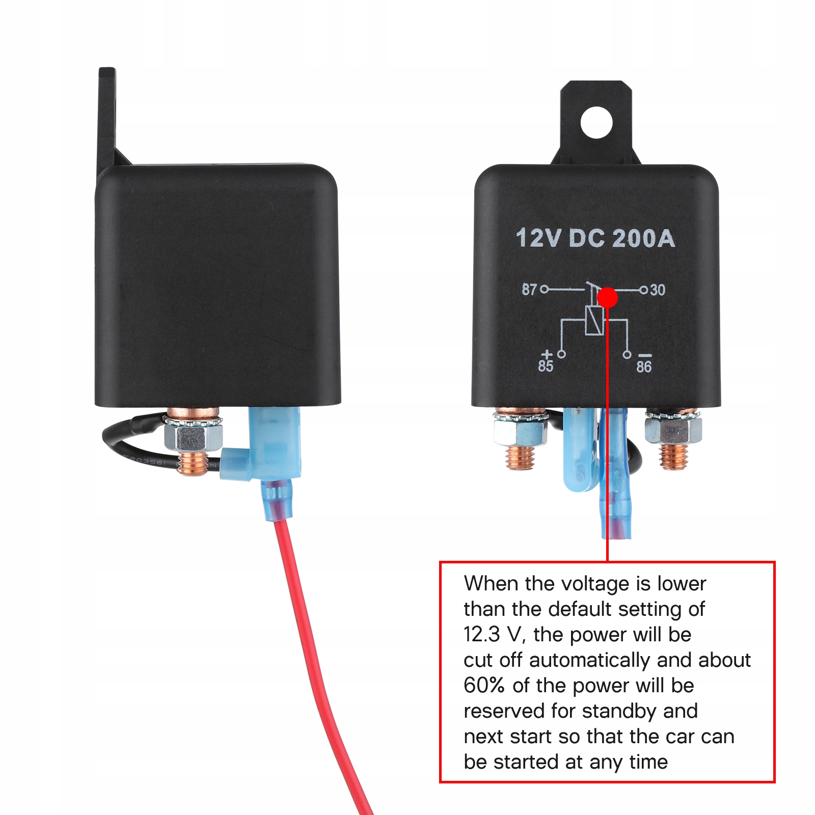 Zdalny wyłącznik akumulatora