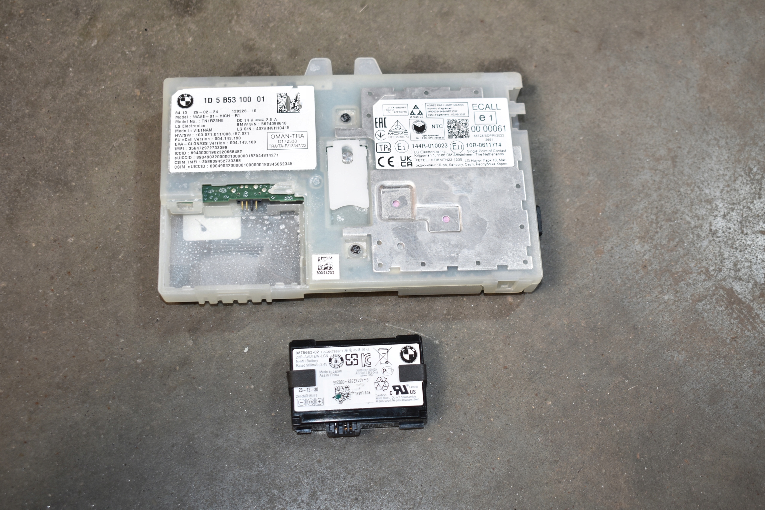 modul TELEMATIC BMW G05 1