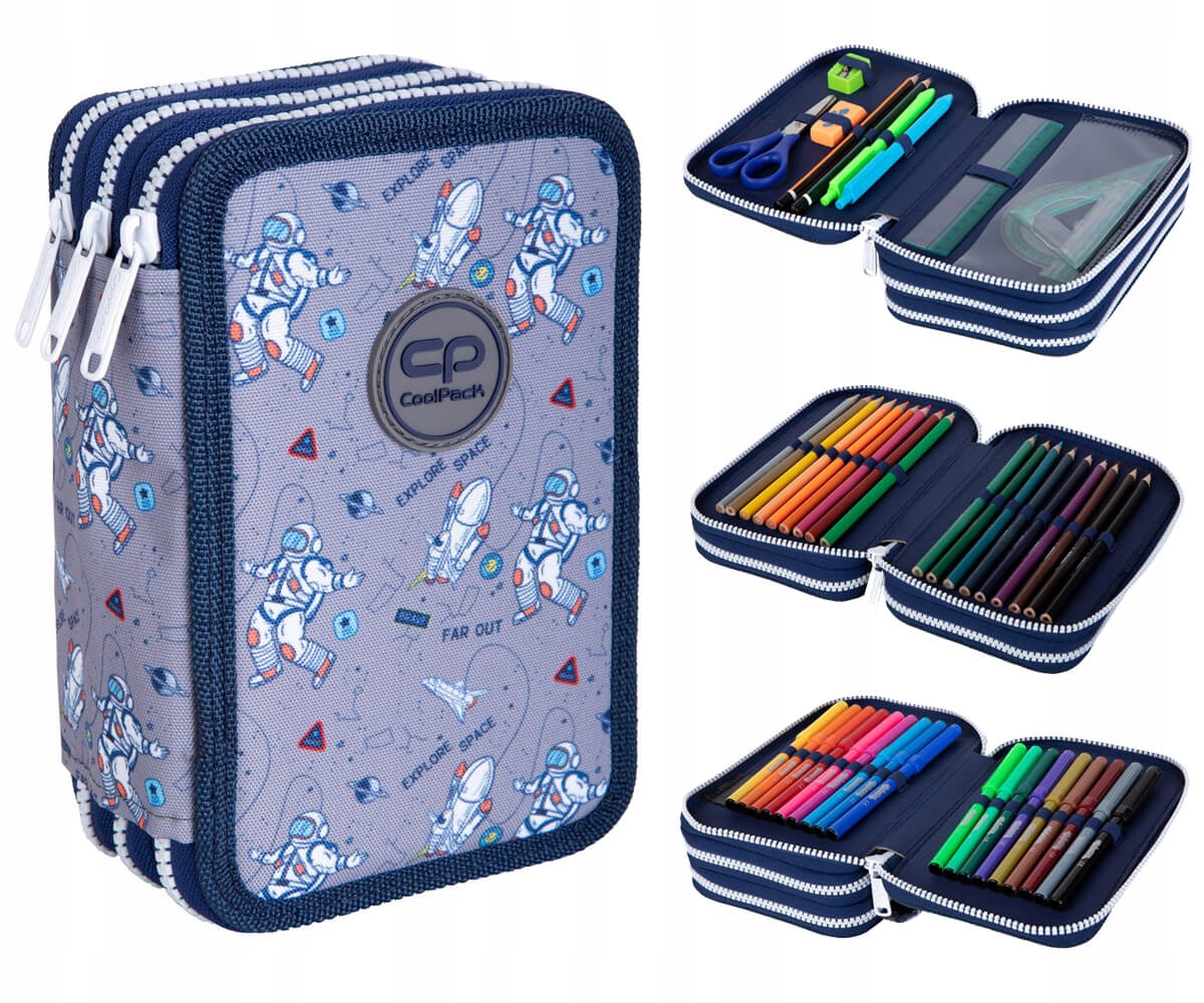 

Piórnik Potrójny Z Wypos.coolpack Jumper 3 Cosmic