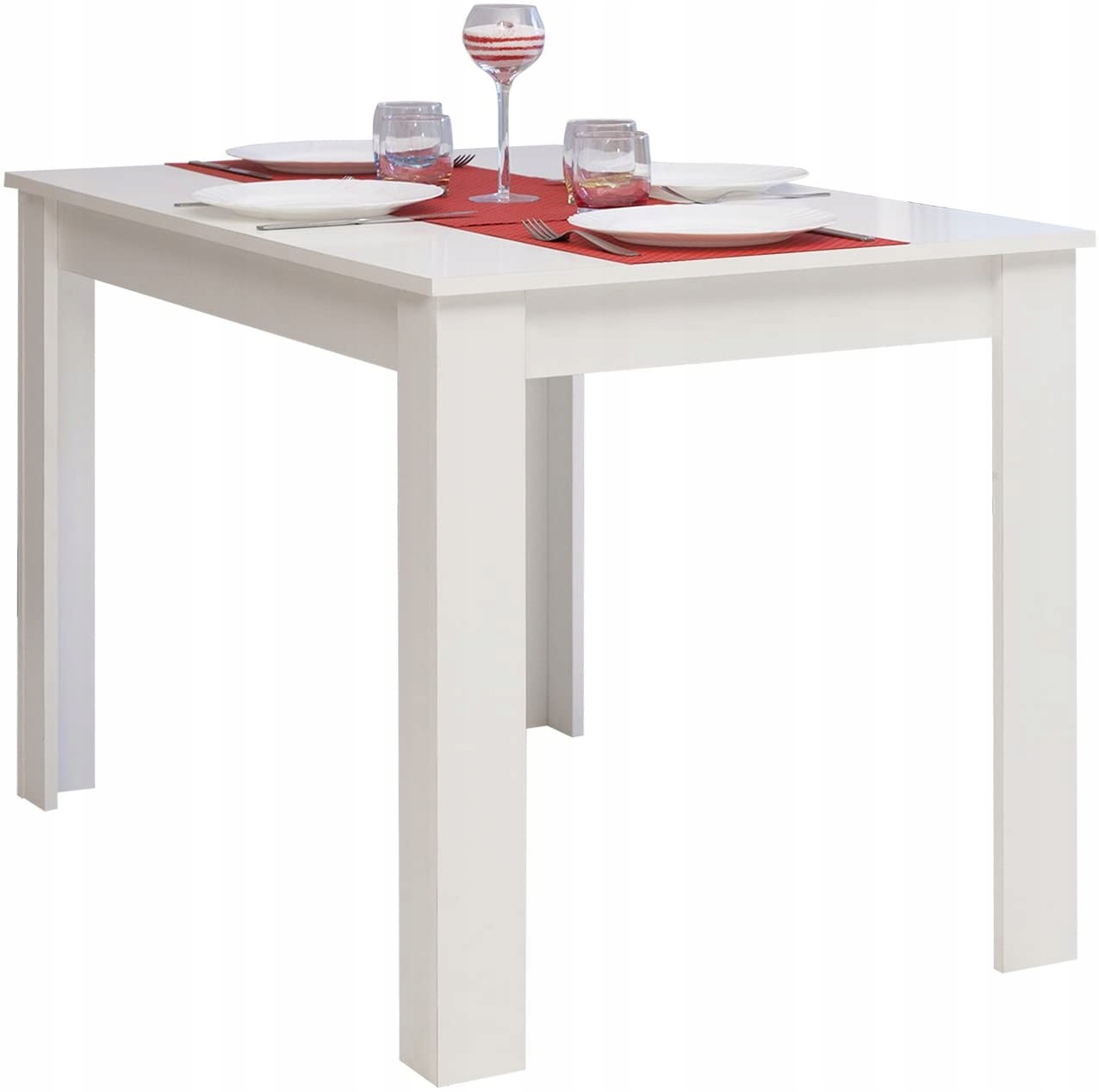 Stół Libre 110x70+4 krzesła Milano RÓŻNE KOLORY Kształt blatu prostokątny