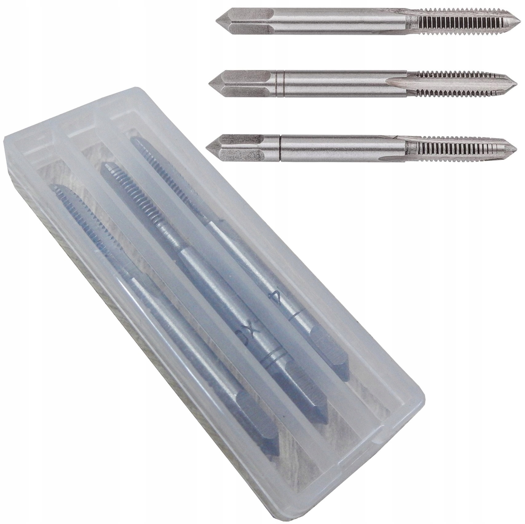 

Gwintowniki M5 x 0.8 Komplet 3szt Solidne