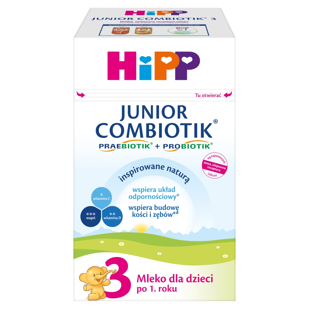 HiPP Junior Combiotik 3 Молока по 1. года 750 г