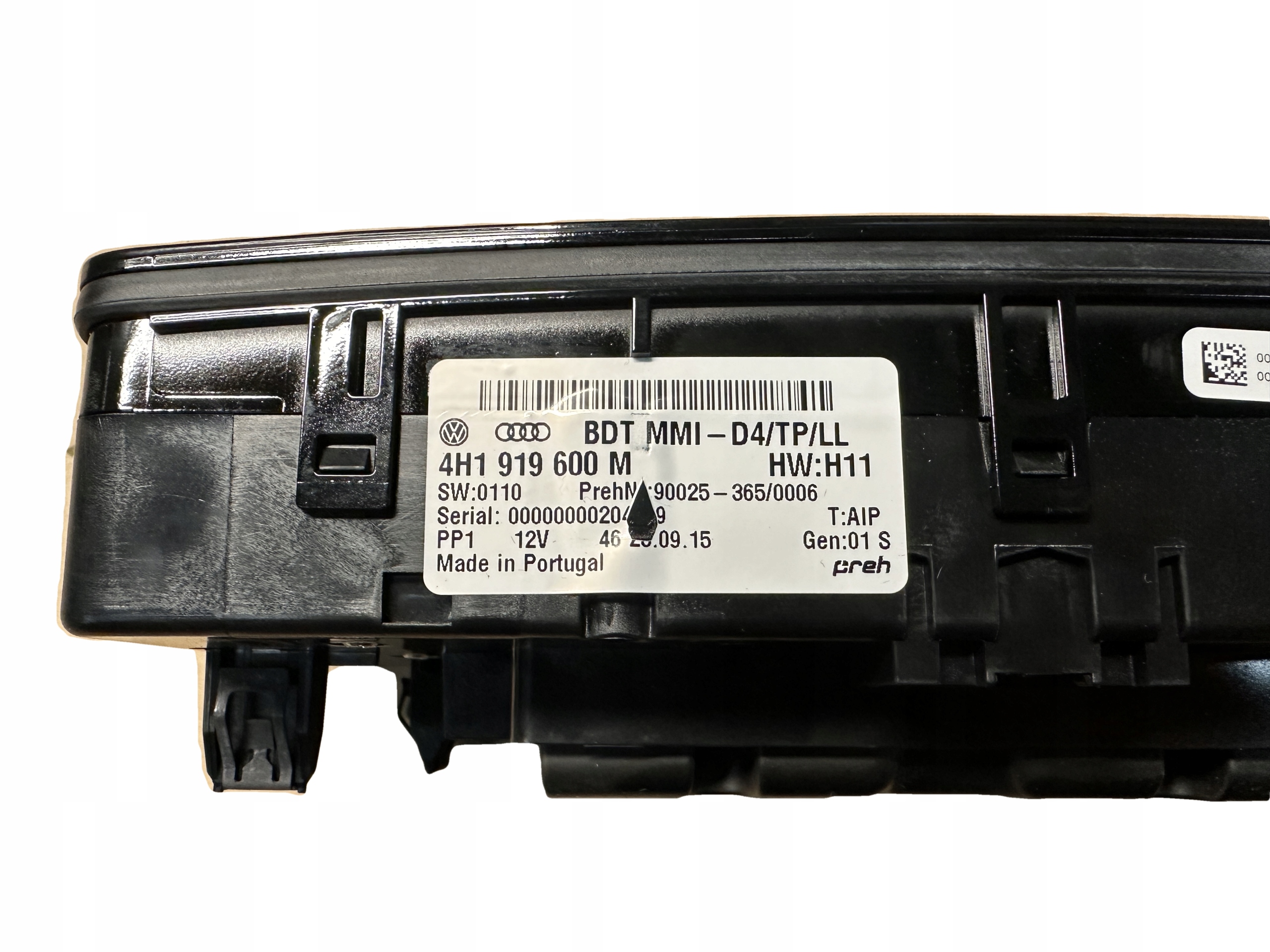 AUDI A8 4H D4 control panel MMI 4H1919600M