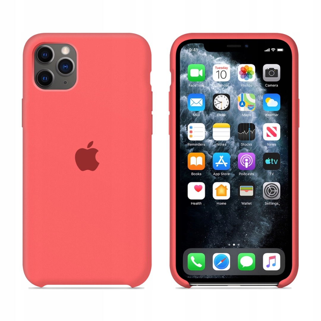 Etui Apple Silicone Case iPhone 11 Pro Peach