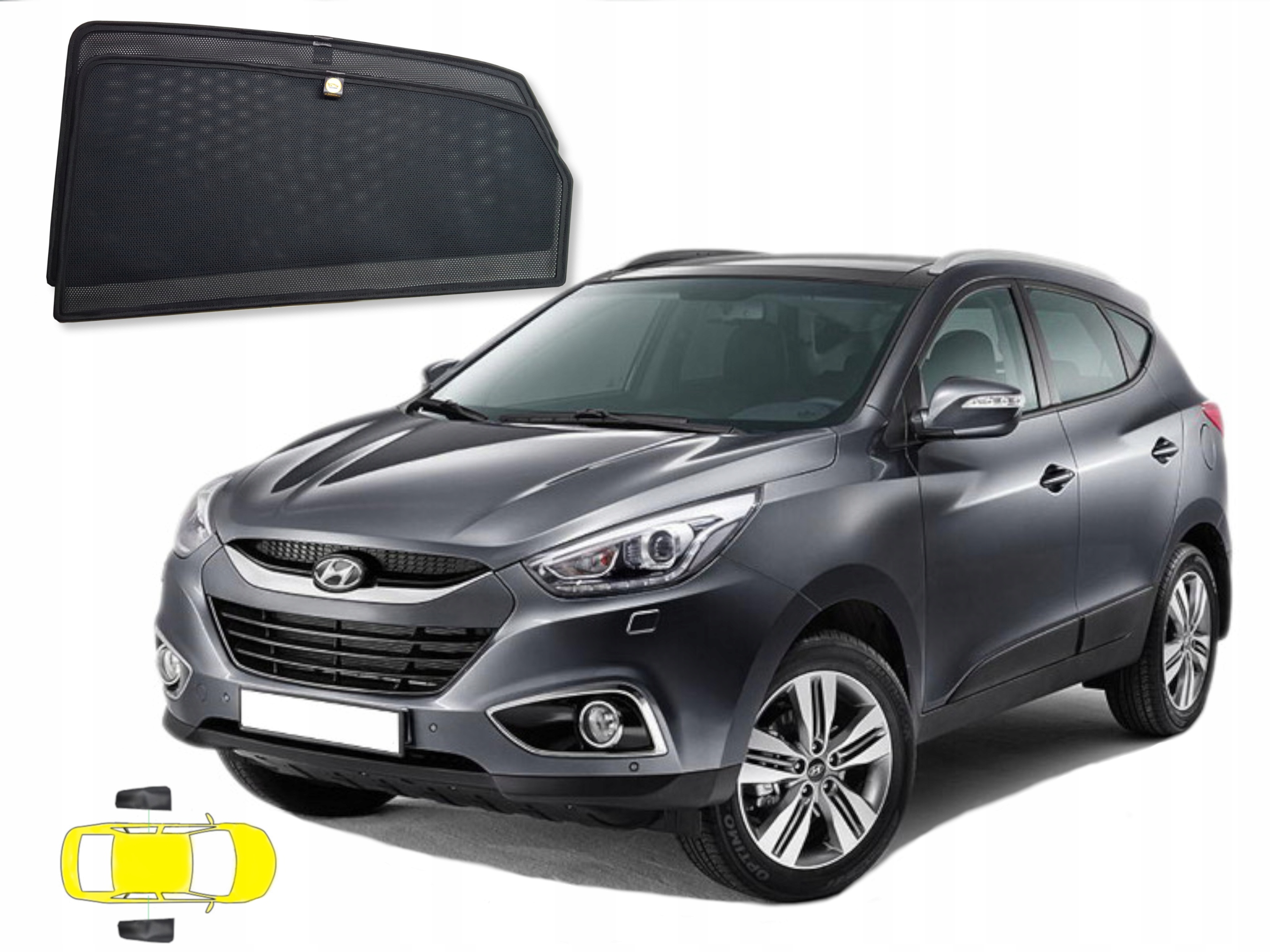 

Zasłony przeciwsłoneczne dedykowane: Hyundai IX35
