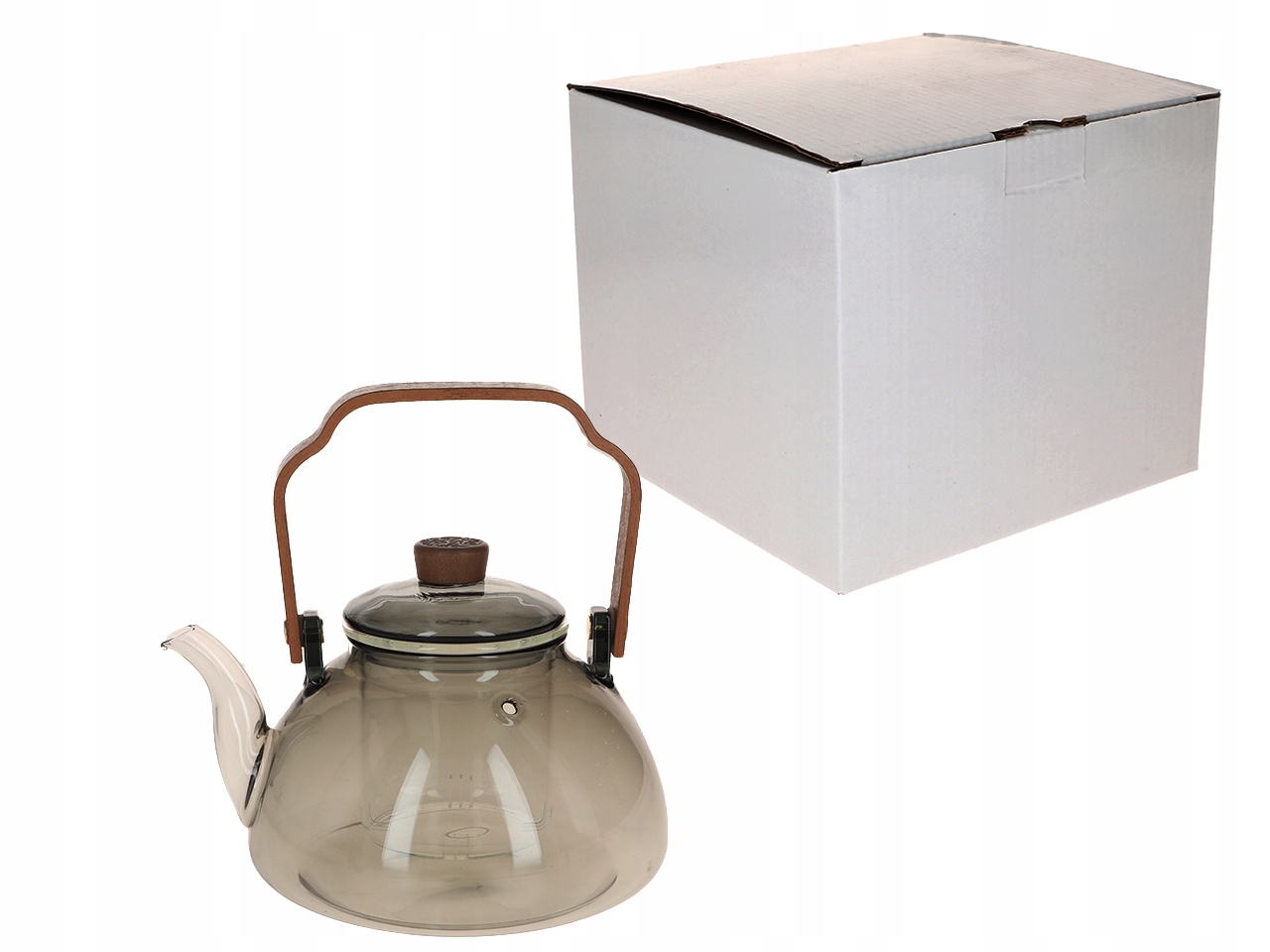 Sklenená Kanvica So Skleneným Sitkom Džbán Na Čaj Bylinky Lúhovač