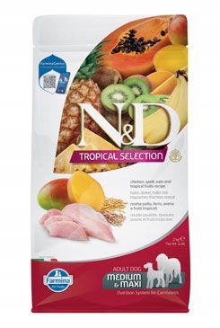 N&d Tropical Selection Dog Adult M/L Chicken 2kg