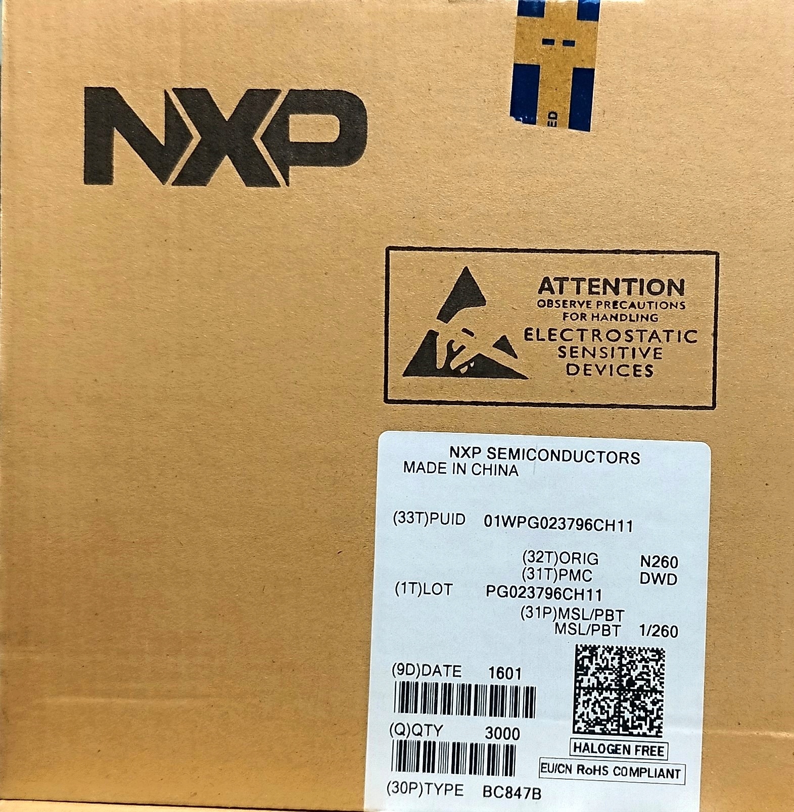 BC847B smd NPX Producent Inna