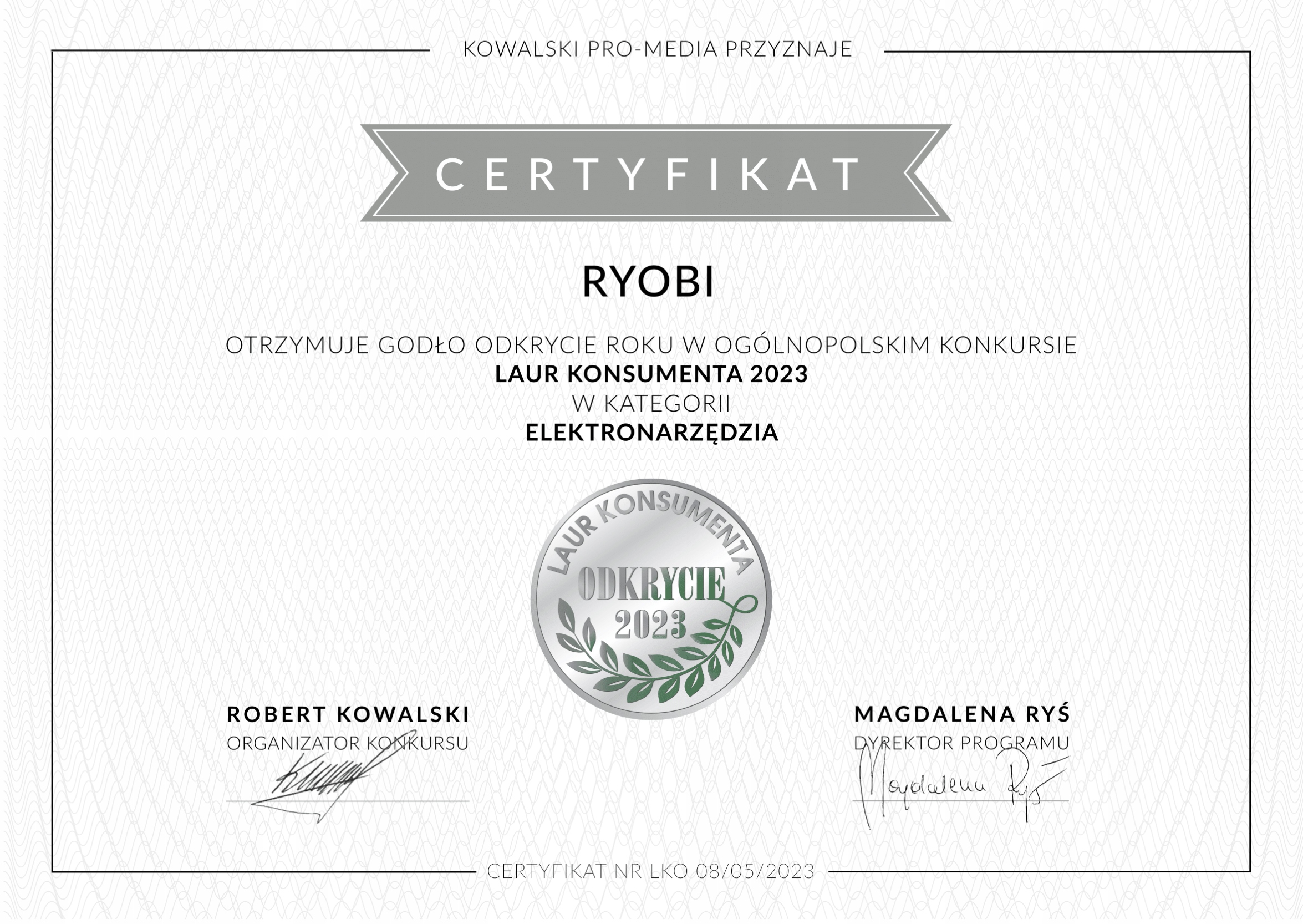 Radio stereo ONE+ R18RH-0 Ryobi 18V bluetooth Kod producenta R18RH-0