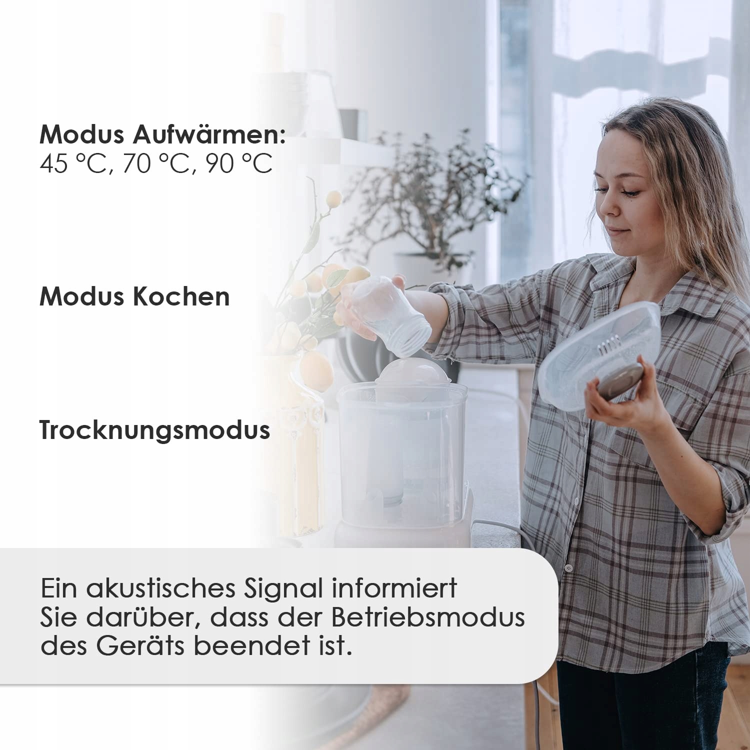 KUNDER Sterylizator i Podgrzewacz Dla Niemowląt — miniatura 4