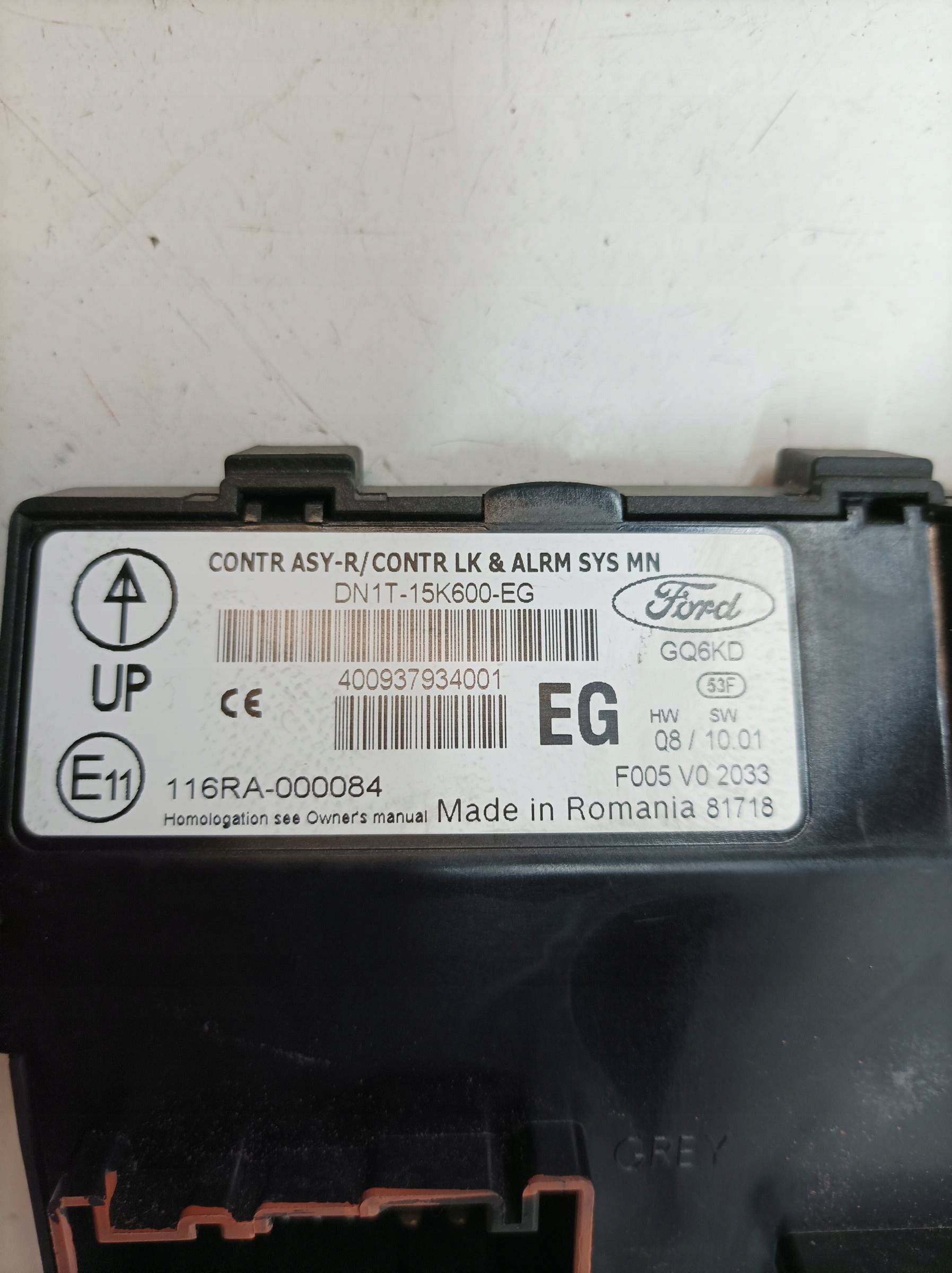 modulo DN1T-15K600-EG Ford Tourneo Courier e (2014- )