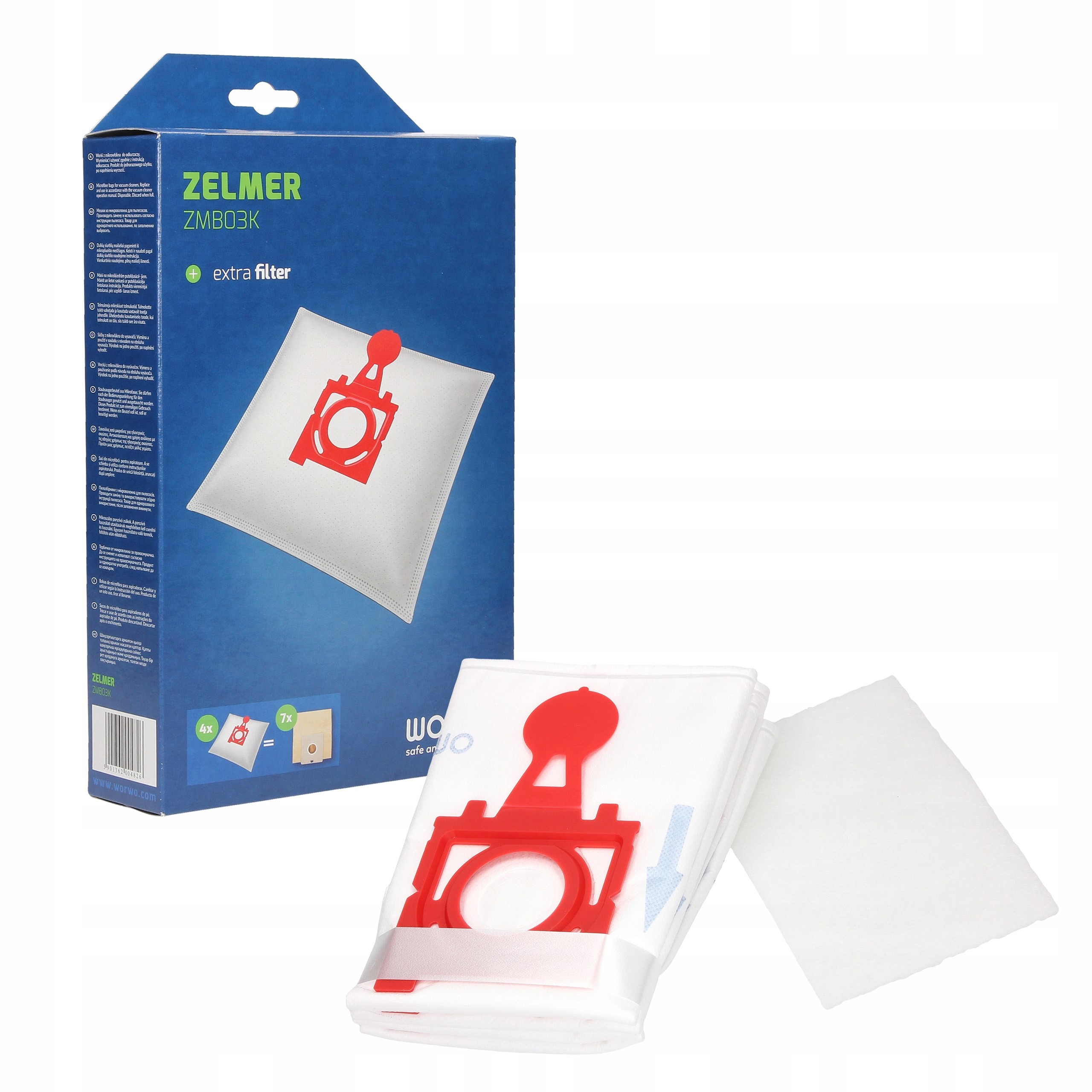 

Worki Do Zelmer Magnat, Jupiter Solaris ZMB03K