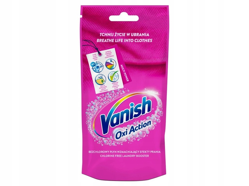

Odplamiacz Vanish Multi Action Pink Płyn 100ML