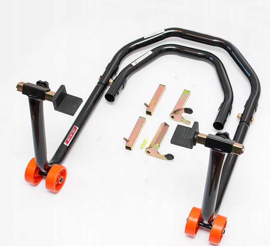 Stojan na zvedák 3v1 přední a zadní motocyklový Biketec