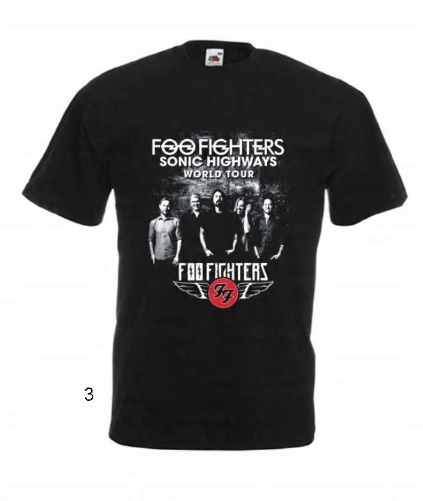 

Koszulki Męskie Foo Fighters Dave Grohl