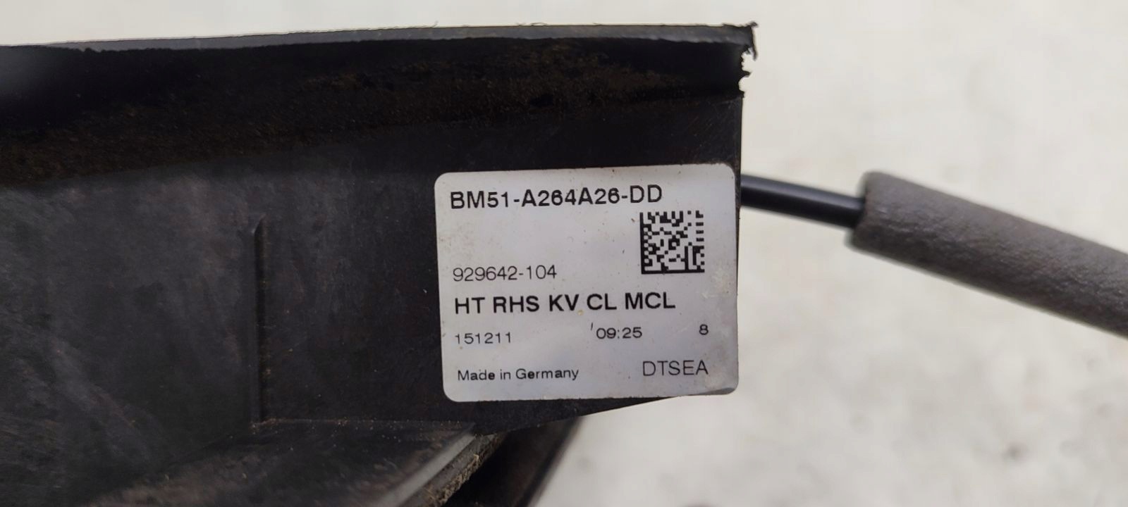 lock door rear part rear right Ford Focus MK3