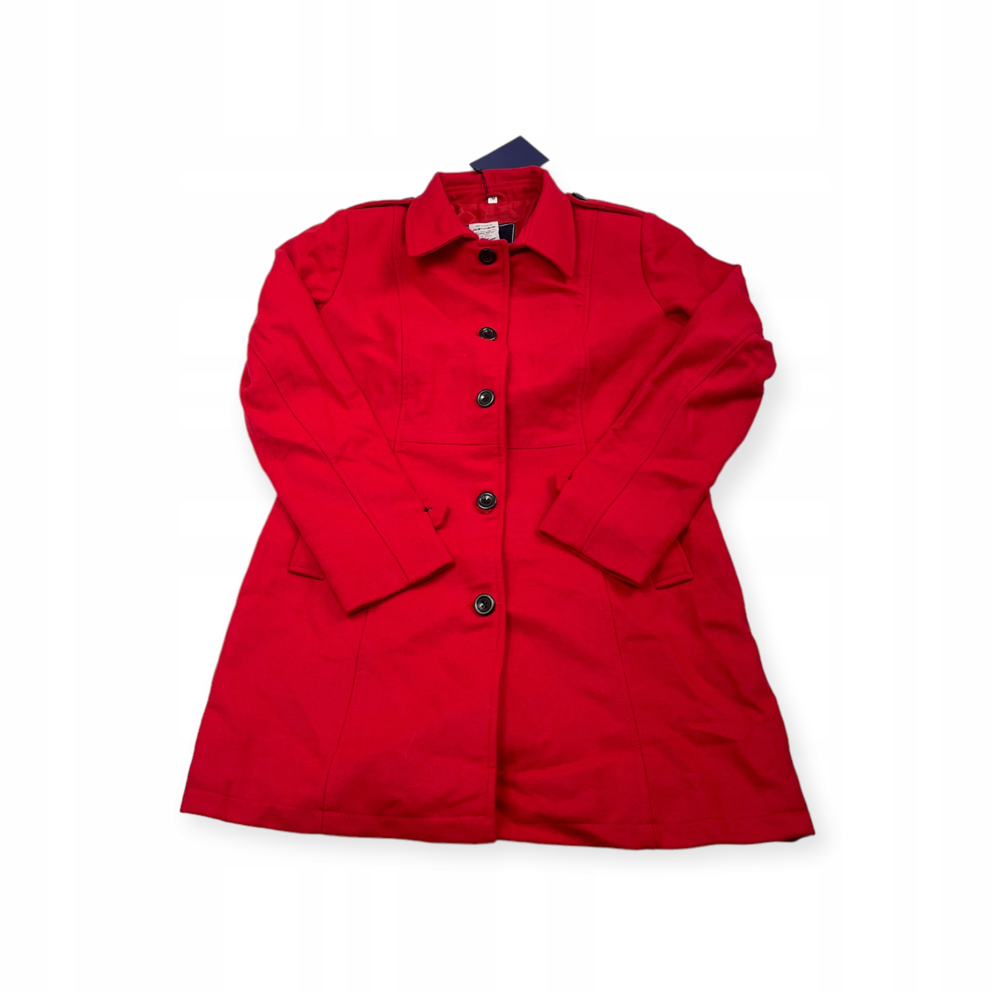 Dámský červený kabát The Wool Makers M