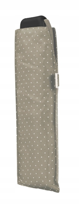 Doppler Carbonsteel Mini Slim Chic Beige, silný manuální deštník