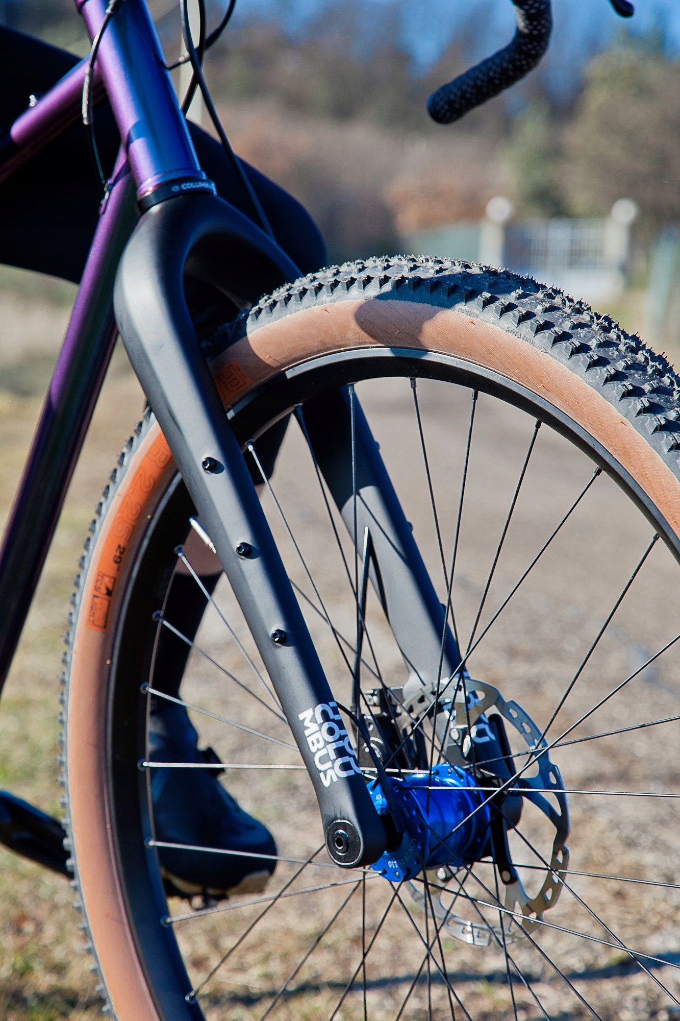 Widelec karbonowy COLUMBUS Futura Adventure Dedykowany/a do rowery przełajowe rowery szosowe