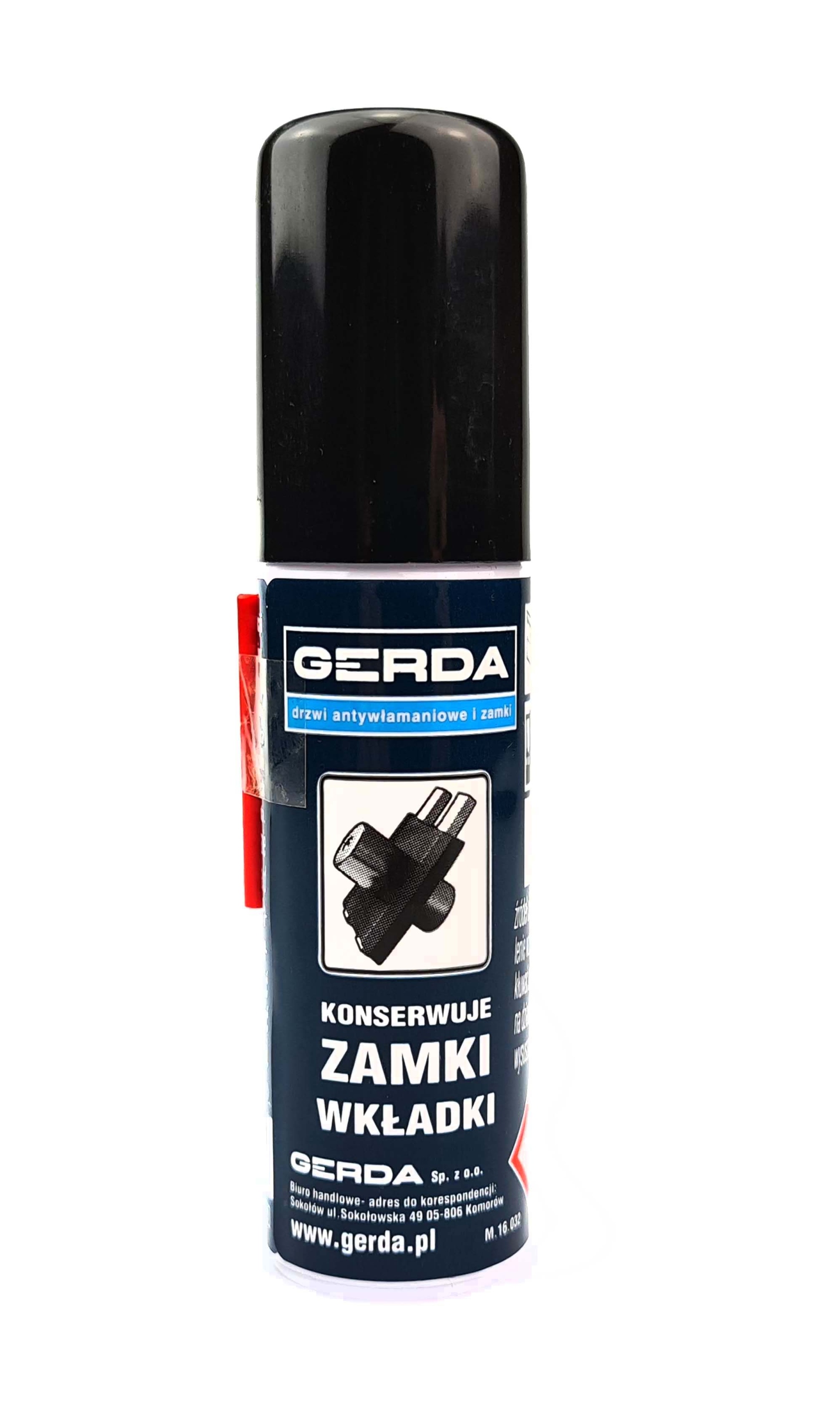 

Preparat Gerda Do Konserwacji Wkładek Kłódek 25ml