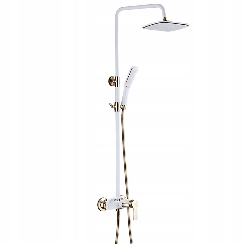 Sprchový set na omítku Eliz bílo-zlatá Indes bílá zlatá