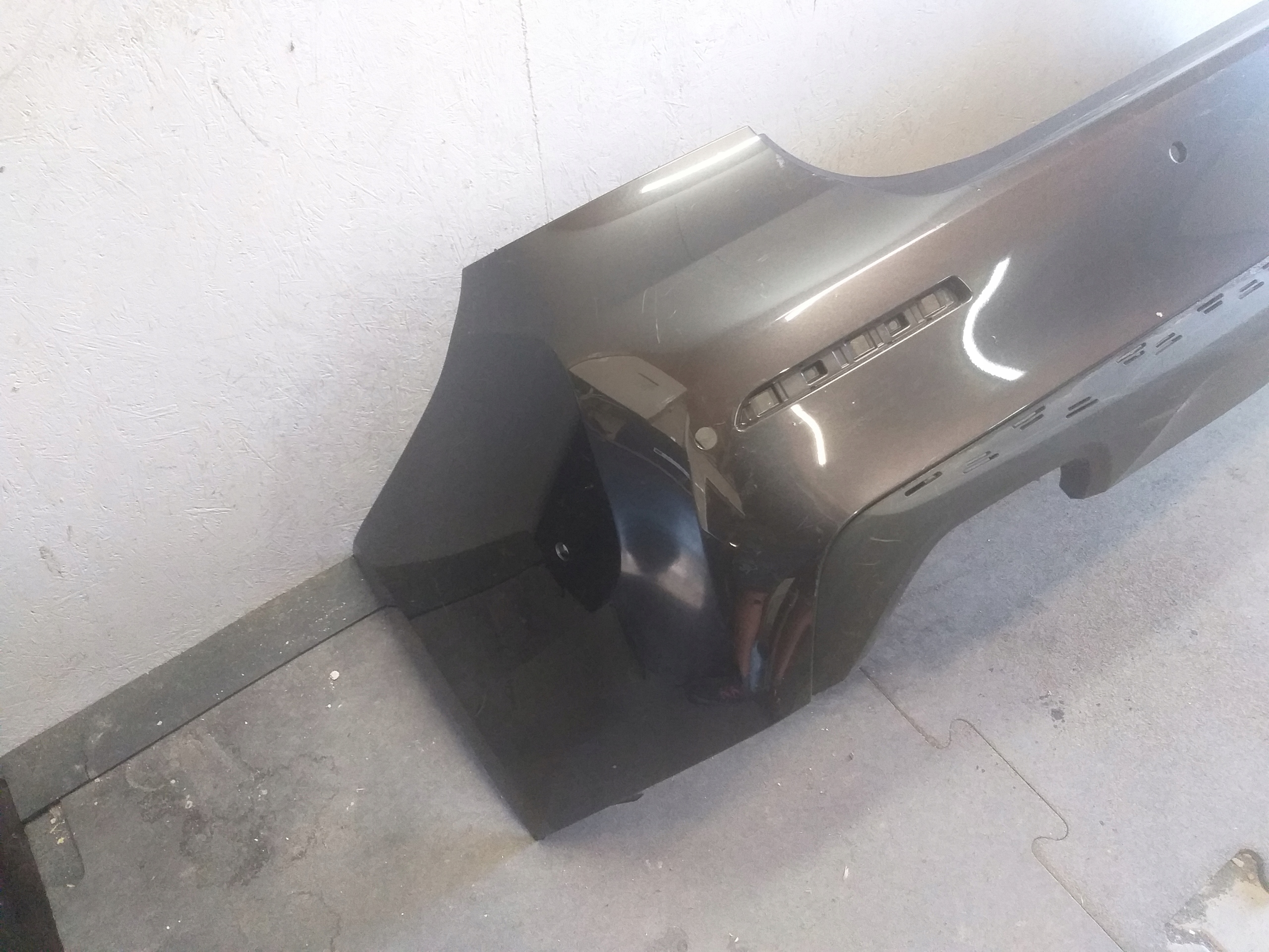 bumper rear part BMW 5 V G30 sedan LIFT
