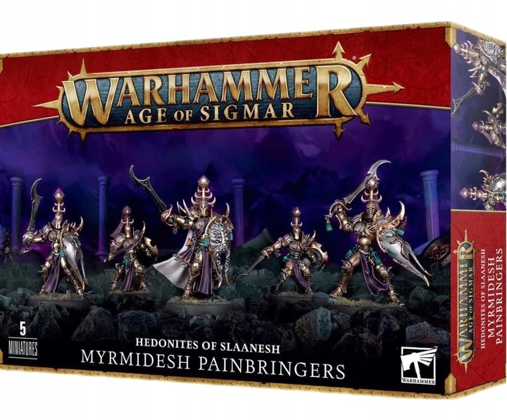 Warhammer Age of Sigmar Hedonites Of Slaanesh Myrmidesh Painbringers