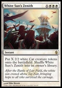 White Sun's Zenith Mirrodin Besieged
