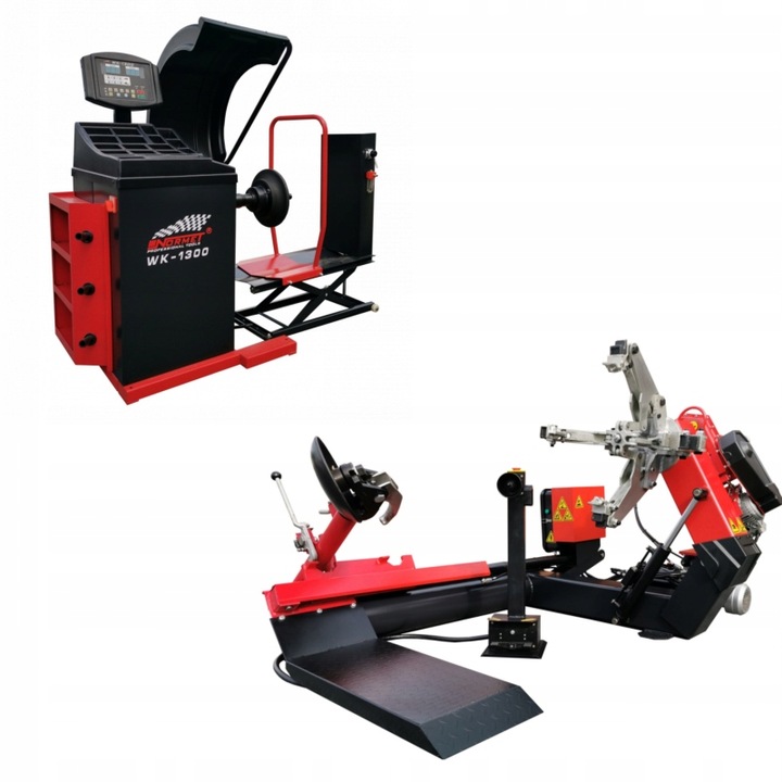 Vulkanizační Sada Tir Montážní MK2600 Vyvažovačka WK1300 Normet